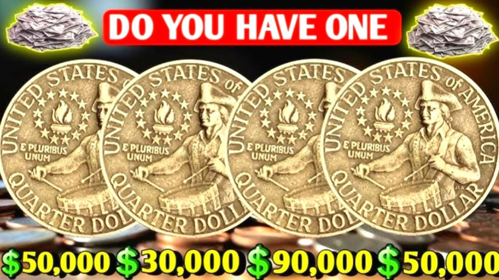 Rare Bicentennial Quarter